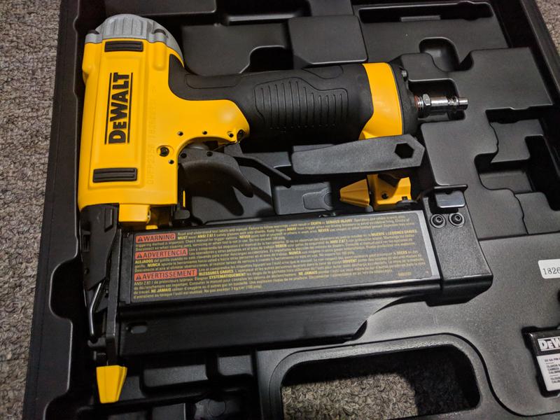 Dewalt pin nailer online 23 gauge