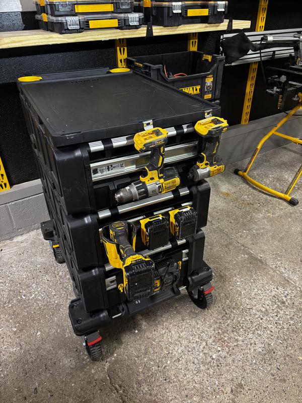DeWalt DXL ToughSystem 5-in-1 Tower Drawer Work Cart DWST60510 DeWalt DXL ToughSystem 5-in-1 Tower Drawer Work Cart DWST60510
