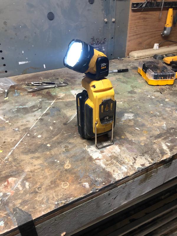 DEWALT 20V MAX LED Handheld Work Light - Yellow (DCL044) for sale online