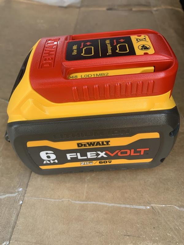 DeWalt FlexVolt 20/60V Max Battery Pack 6 Ah (2 PK) D&B Supply