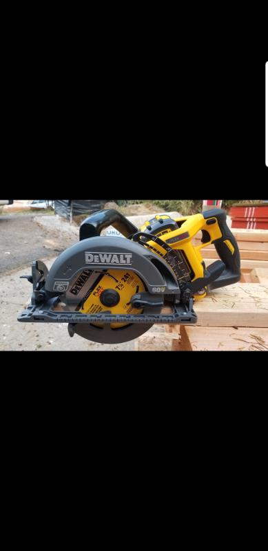 SIERRA CIRCULAR DEWALT 7 1/4 FLEXVOLT 60V BARETOOL DCS577B – Mundo  Constructor