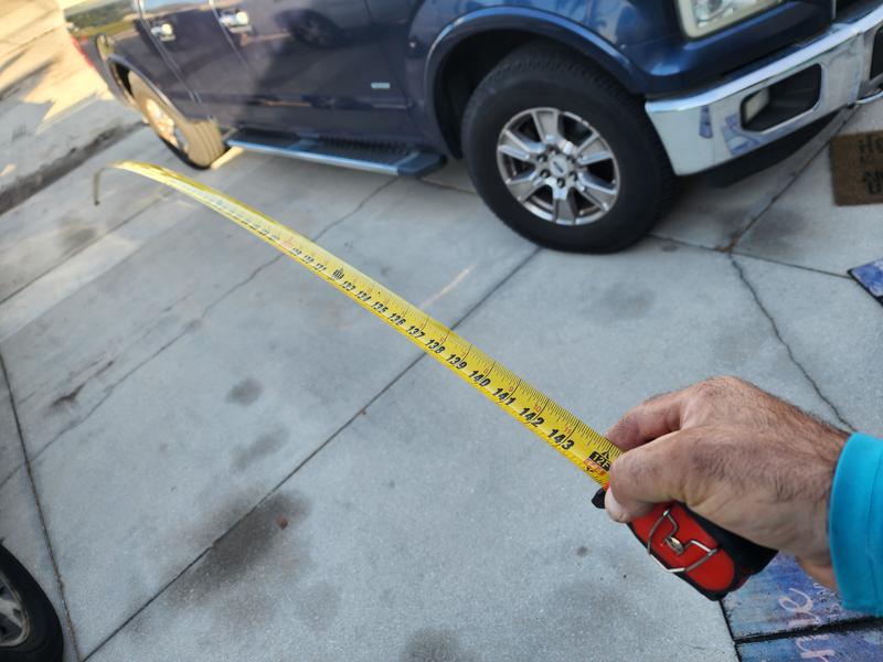 Next to it's competition, Dewalt stands out just a little better!