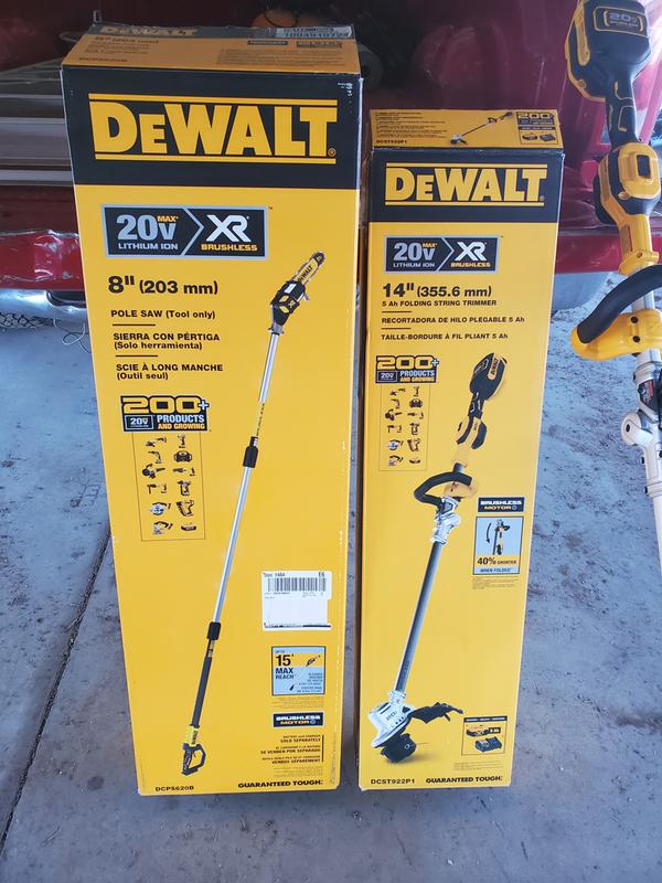 Dewalt 18v max brushless 200mm xr pole saw online dcmps567nxe