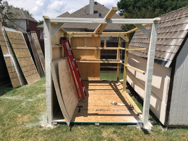 Back yard Shed (1st Timer!)