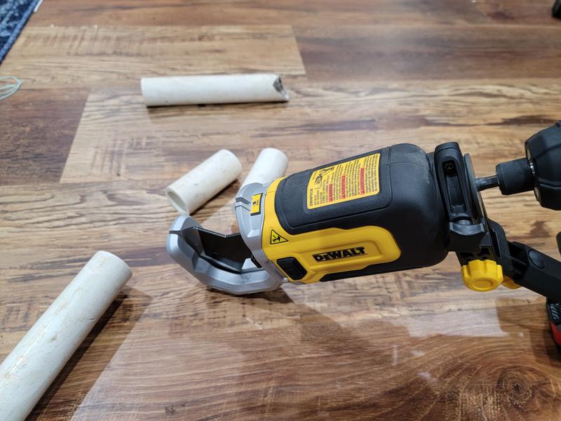 IMPACT CONNECT PVC PEX Pipe Cutter Attachment DEWALT