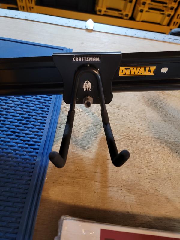 Craftsman attachment on dewalt rail