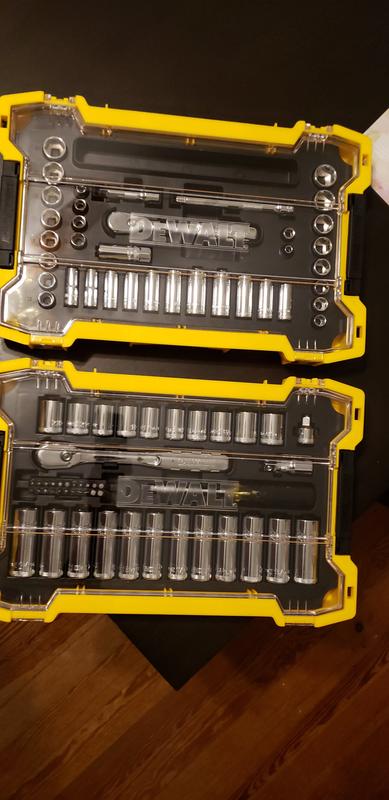 85 pc. 3/8 in. and 1/2 in. Mechanic Tool Set with