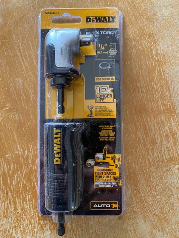 DEWALT FLEXTORQ Right Angle Drive Attachments 