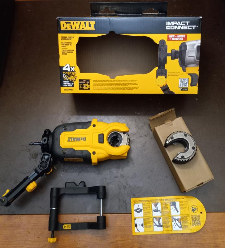 IMPACT CONNECT Copper Pipe Cutter Attachment DEWALT