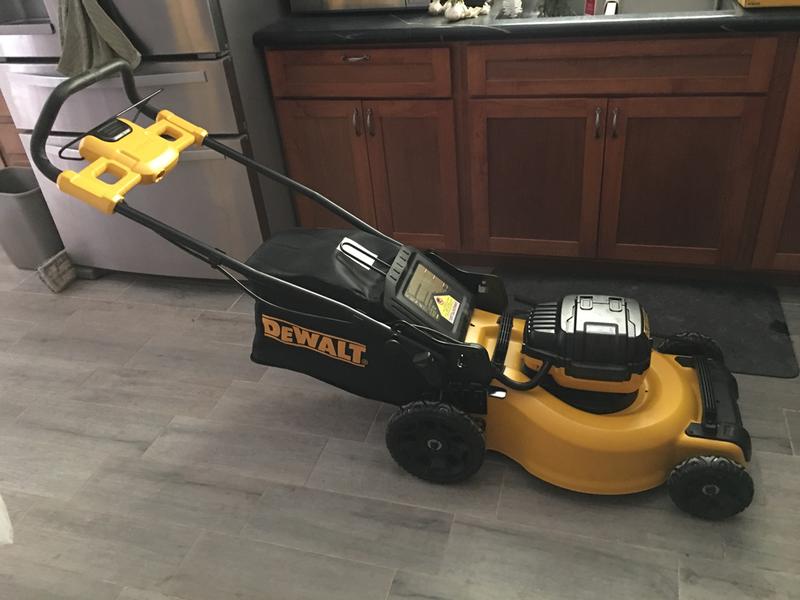 Dewalt lawn mower 40v hot sale