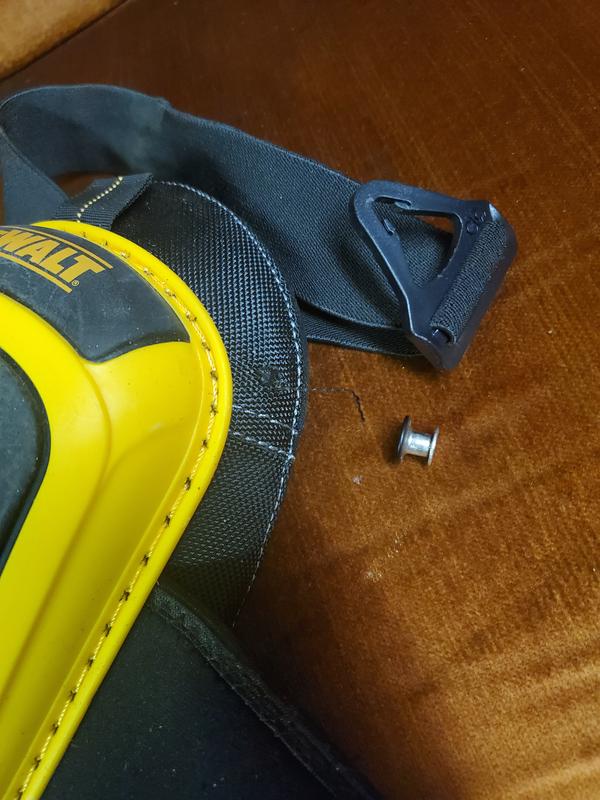 Pin tore out