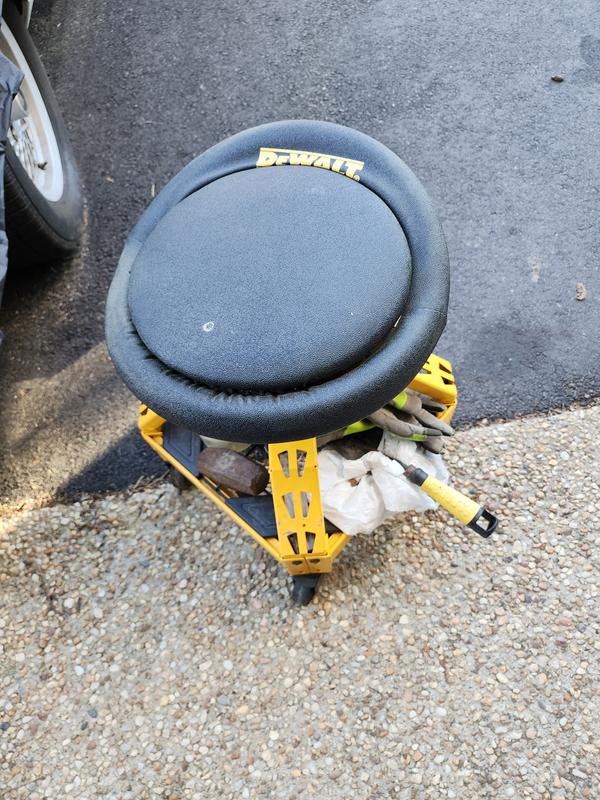 DEWALT Adjustable Shop Stool with Casters 41562 Blain s Farm