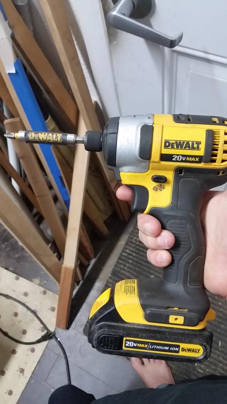 DeWalt DCF885C1 - Kit de atornillador de impacto 20V máx, 1/4 pulgadas