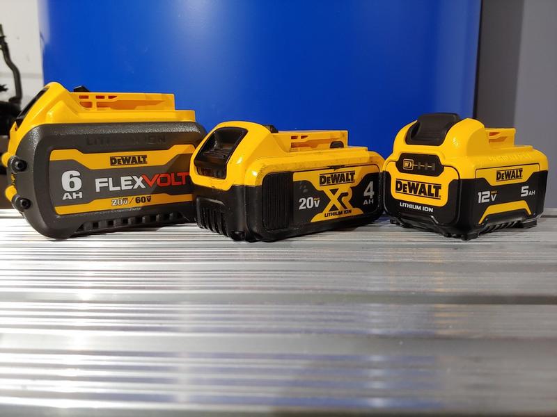 DeWALT DCB606 FLEXVOLT 20/60V MAX* BATTERY, 6.0AH D&B Supply