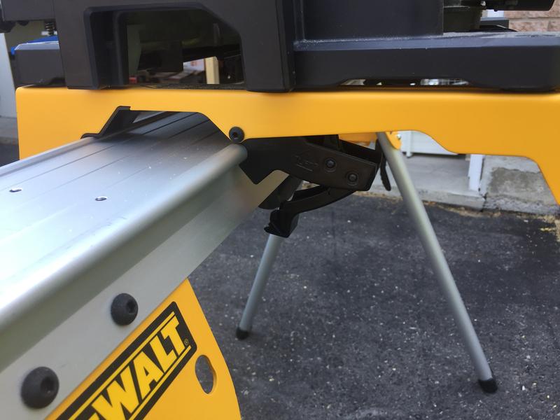 Miter Saw Stand Tool Mounting Brackets DEWALT