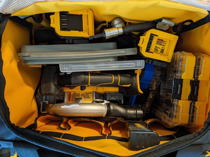 Sac à outils de chantier, TOUGHSYSTEM 2.0 de DEWALT