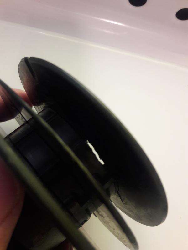 Broken spool