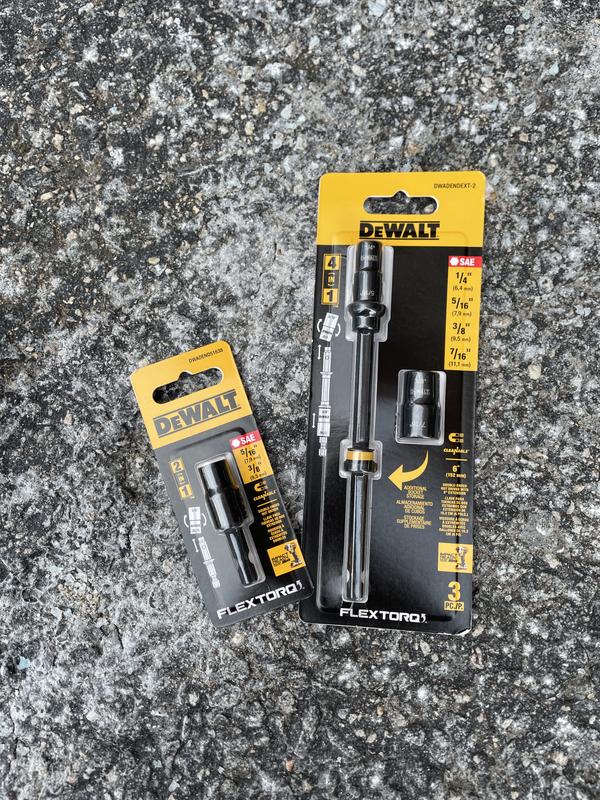 FLEXTORQ 6” 4-in-1 DOUBLE ENDED NUT DRIVERS | DEWALT