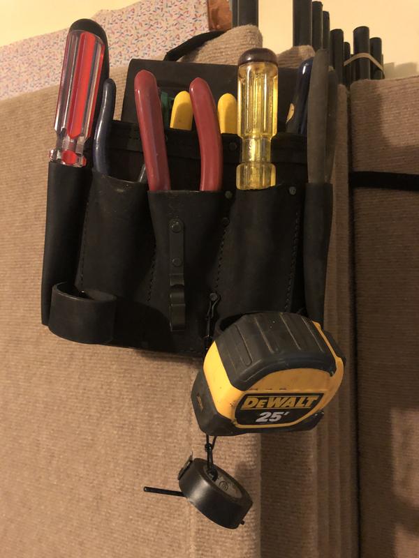 Electrician Leather Tool Pouch DEWALT