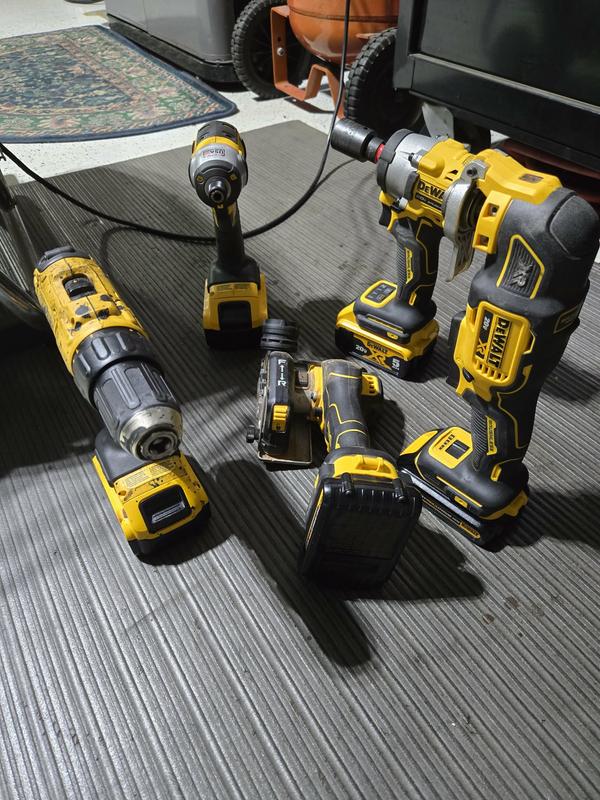 These are about half of my 20v system tools.They each continue to work well, even after years of service.