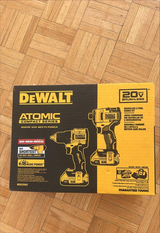 ATOMIC™ 20V MAX* Brushles Compact Drill/Driver and Impact ATOMIC™ 20V MAX* Brushles Compact Drill/Driver and Impact