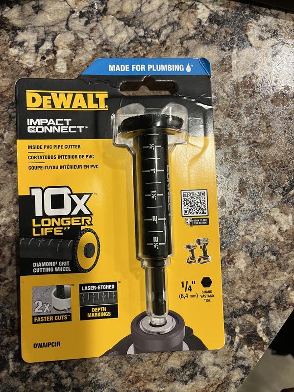 DEWALT Impact Connect Inside PVC Pipe Cutter DEWALT