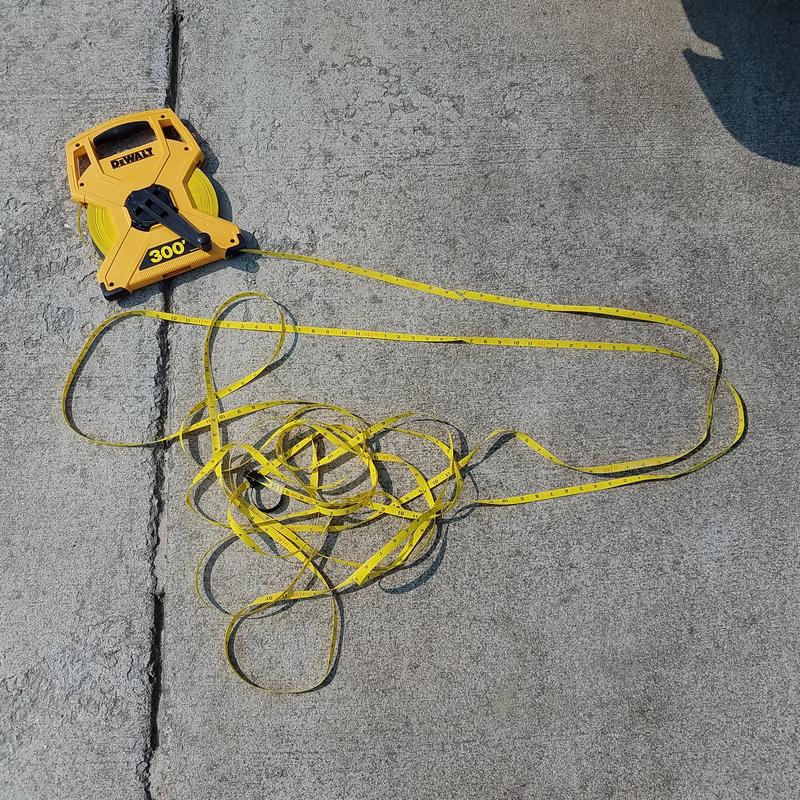 DeWalt 300' Open Reel Measuring Tape