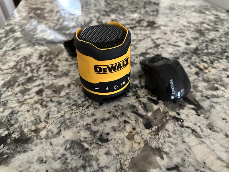 Rechargeable Mini Bluetooth Speaker DEWALT