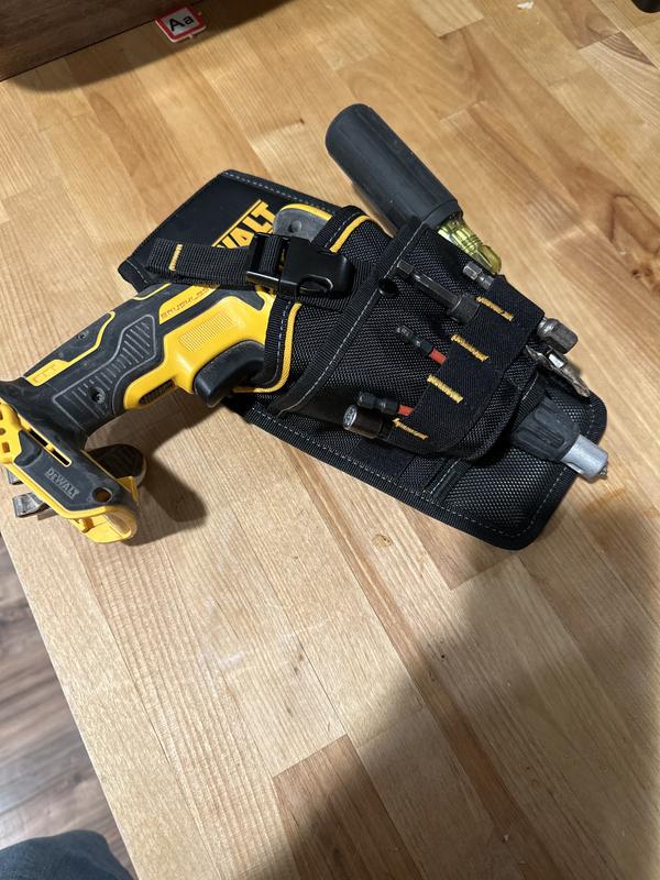 Dewalt best sale drill pouch