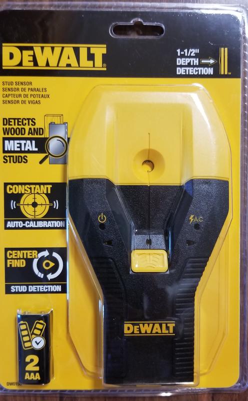 DeWalt Stud Finder, 3/4 - Midwest Technology Products