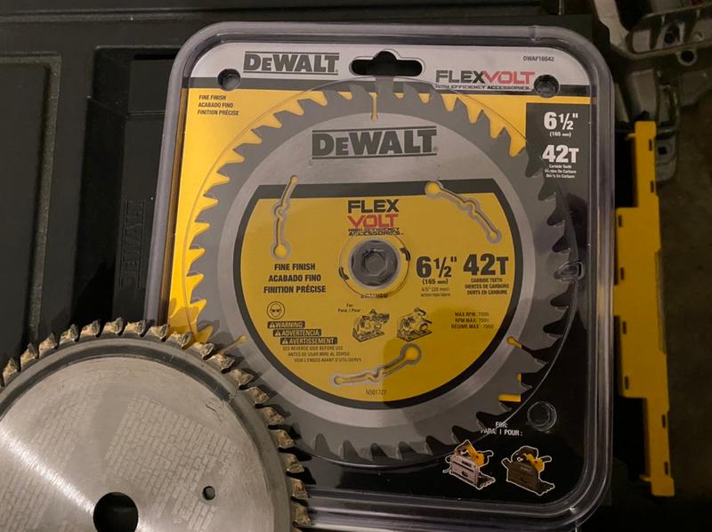 FLEXVOLT TrackSaw Blade DEWALT