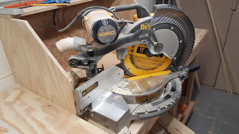 12 in. 305mm Double Bevel Compound Miter Saw with CUTLINE Blade