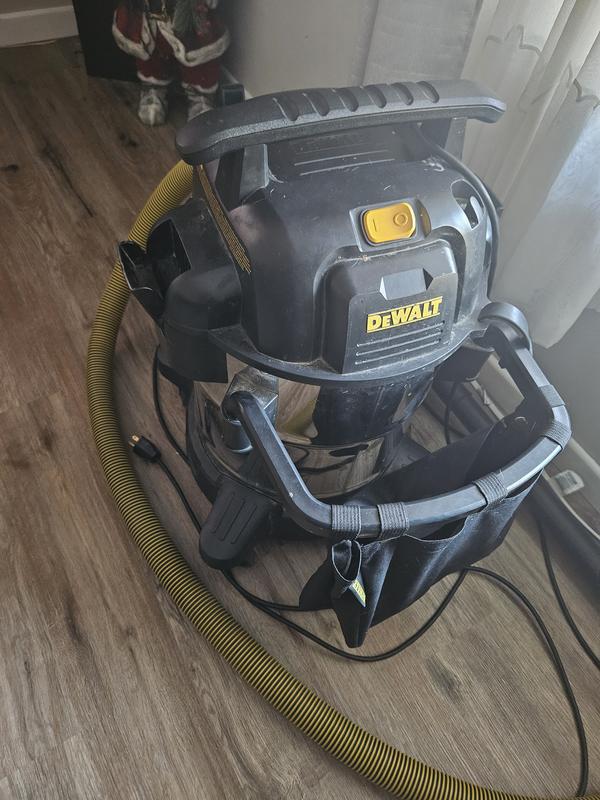 10 Gallon 5.0 HP Stainless Steel Wet Dry Vacuum DEWALT