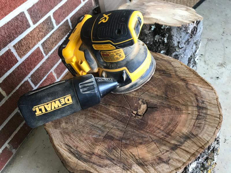 20V MAX* XR® 5 in Brushless Cordless Variable-Speed Random Orbital Sander  (Tool Only) | DEWALT