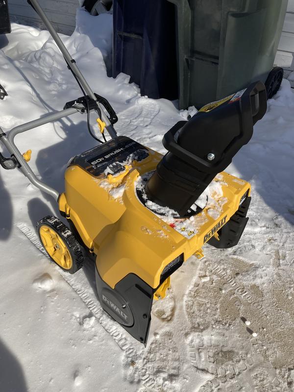 21 60V MAX Single Stage Snow Blower Kit DEWALT