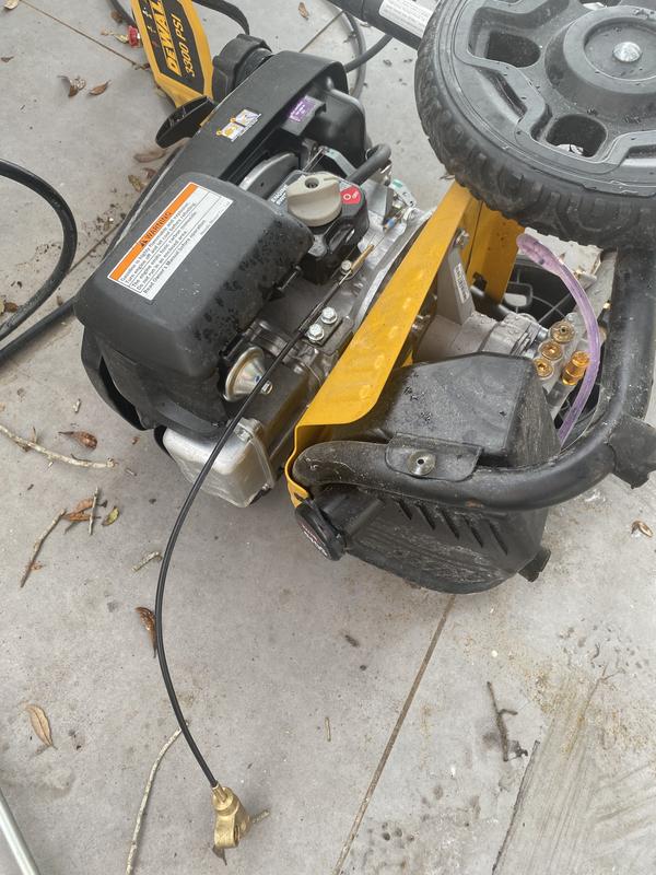 DeWalt 3300 PSI 2.4 GPM Gas Cold Water Pressure Washer