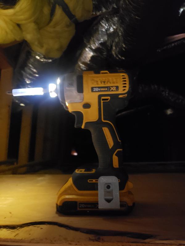 DEWALT DCF887B - Destornillador de impacto de 3 velocidades sin escobillas  (0.25 pulgadas) (20 V, Max XR