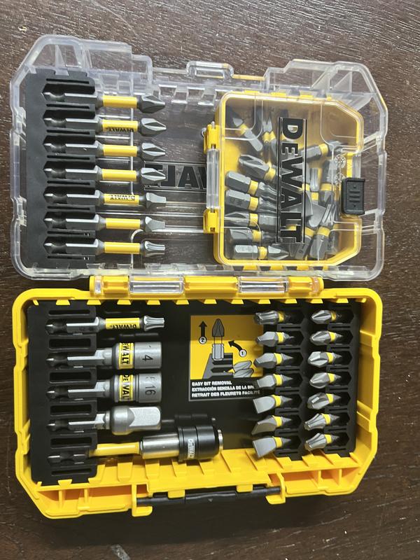 Screwdriving Set Dewalt Maxfit Bits MAXFIT Driver Bit Set With