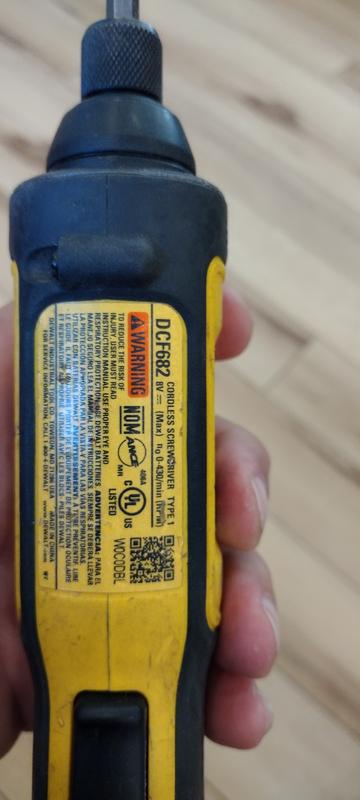 8V MAX Gyroscopic Inline Screwdriver DEWALT