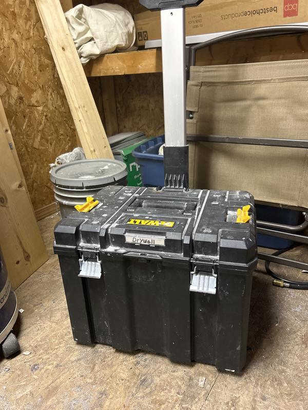 TSTAK Mobile Storage Deep Box on Wheels DEWALT