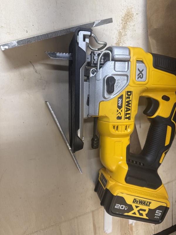 DEWALT DCS331B Jig Saw Tool Only With 10-Piece T-Shank Blade Set
