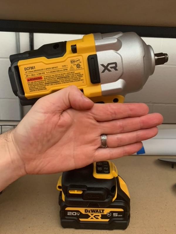 DEWALT 20 volt Max Variable Speed Brushless 1 2 in Drive Cordless