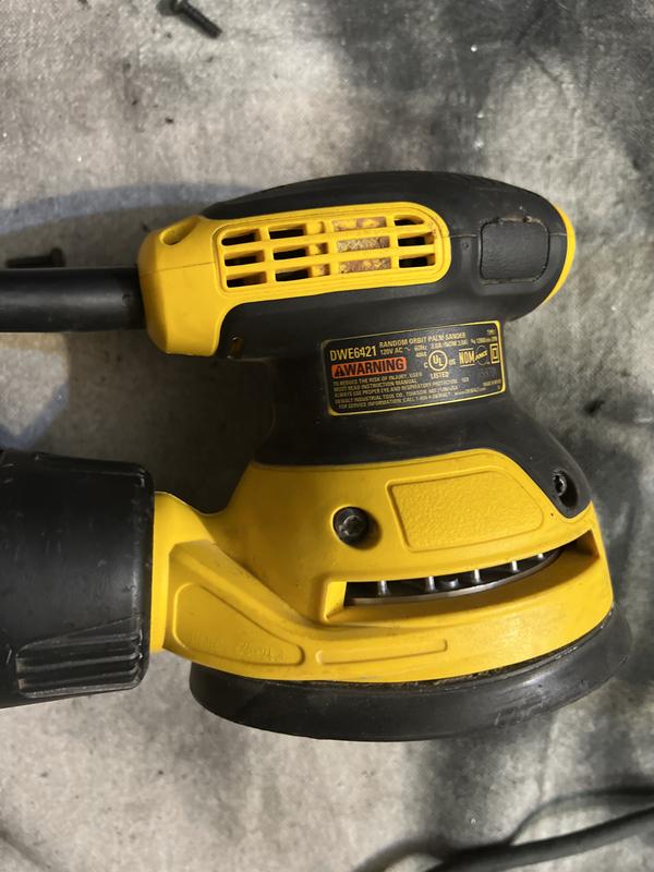 DEWALT 120 Volt 3 Amp Corded Random Orbital Sander with Dust