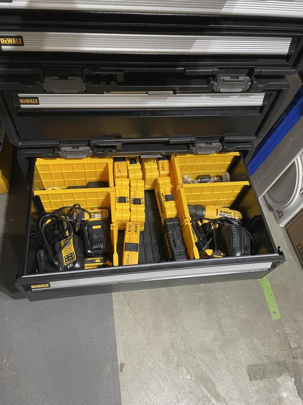 DeWalt DXL ToughSystem 5-in-1 Tower Drawer Work Cart DWST60510 DeWalt DXL ToughSystem 5-in-1 Tower Drawer Work Cart DWST60510