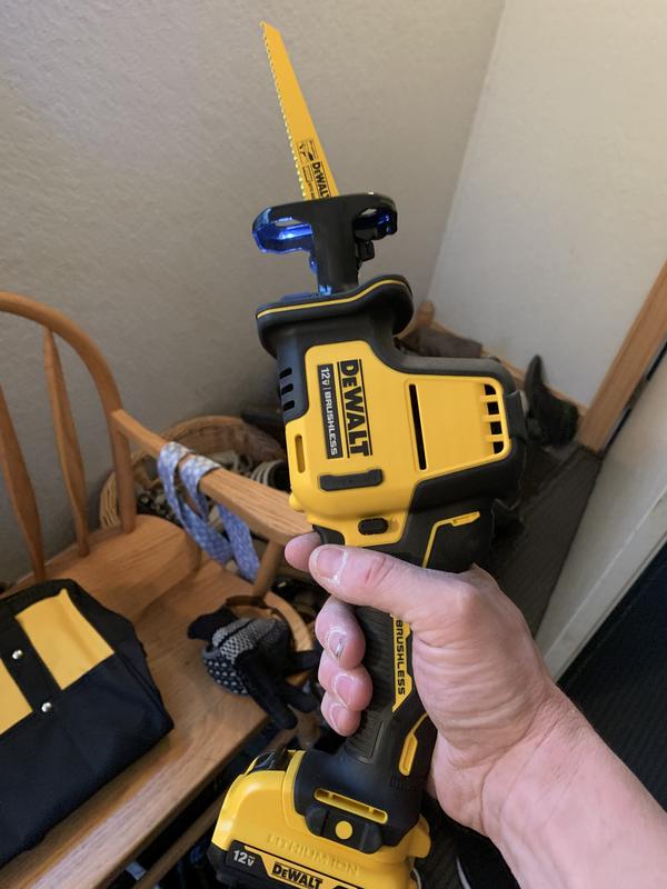 One Handed Dewalt Dcs312g1 Dewalt Saw DEWALT DCS312B 12V MAX