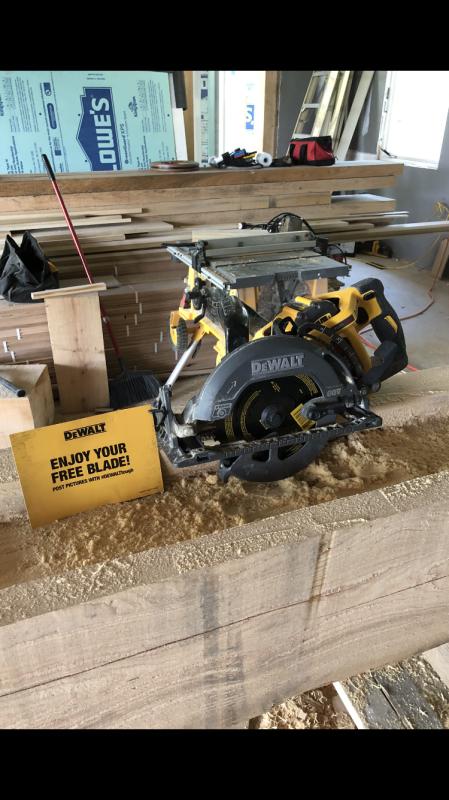Reviews for DEWALT 7 1 4 in. 24 Tooth Circular Saw Blade Pg 1 The Home Depot