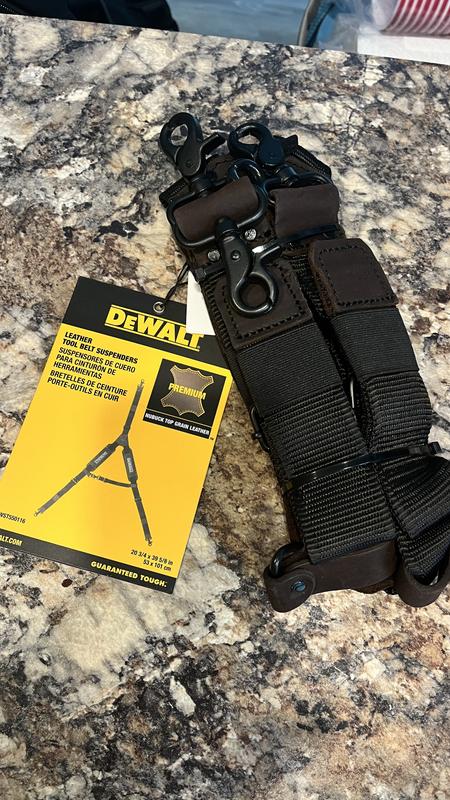 Dewalt suspender tool clearance belt