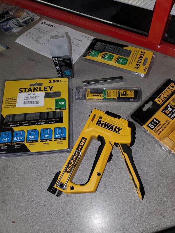 Dewalt multi on sale tacker staples