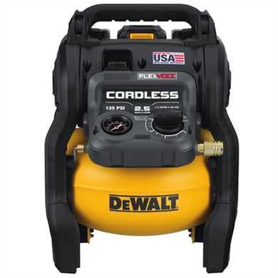 60V MAX FLEXVOLT 2.5 Gallon Cordless Air Compressor Kit DEWALT