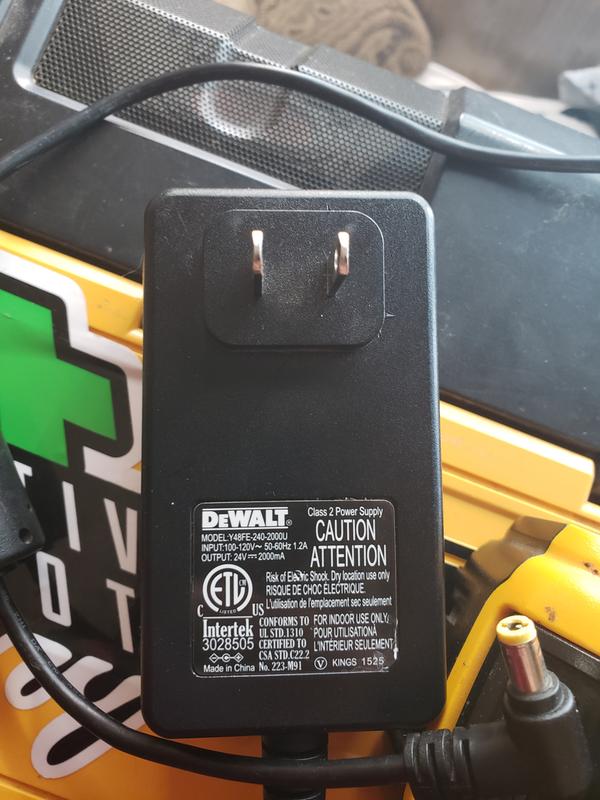 DeWalt OEM 5140178-86 Replacement Radio Power Supply DWST08810